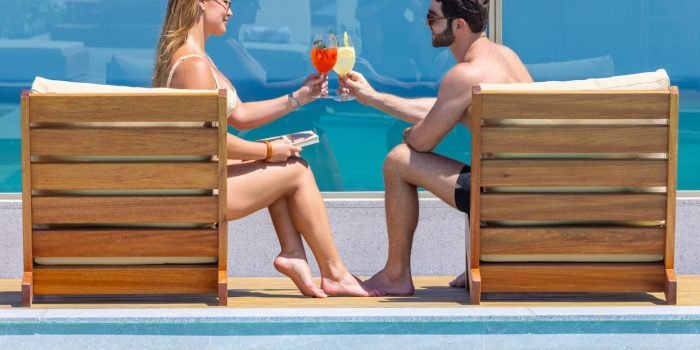 hospedes na piscina do rooftop, Sais Beach Living Hotel 250971_1MB